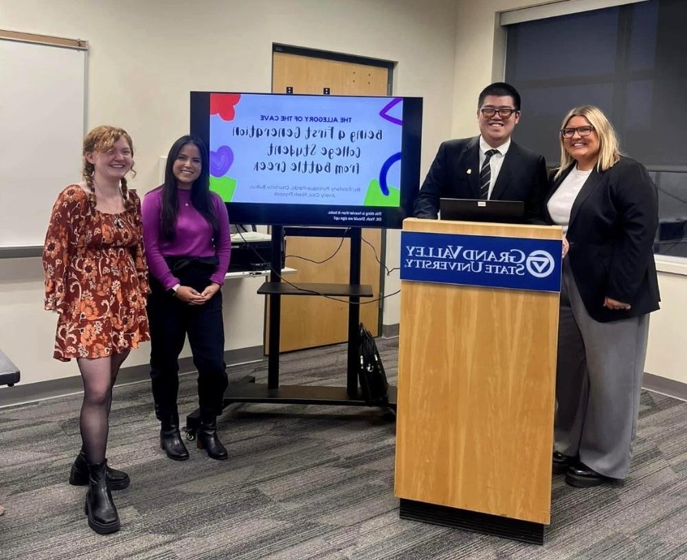 Pipeline Scholars & Staff Give Teach-In Presentation